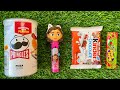 ASMR Most Popular Candys / some lots of colorful rainbow lollipop candy / unpacking chocolate eat