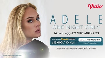 Adele: One Night Only * TV Special * Aired on CBS (Nov 14, 2021) 2160p UHDTV UltraHD 4K
