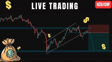 LIVE TRADING NZD/CHF (real profit) #trading
