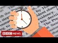 The mueller report in 60 seconds  bbc news