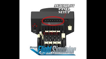 How to set up Autopilot Panel on the Honeycomb Bravo Throttle in Microsoft Flight Simulator 2020