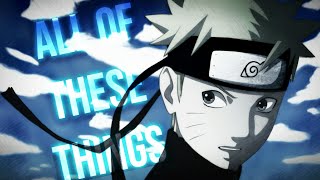 Naruto Shippuden「AMV」- All Of These Things | Fivefold