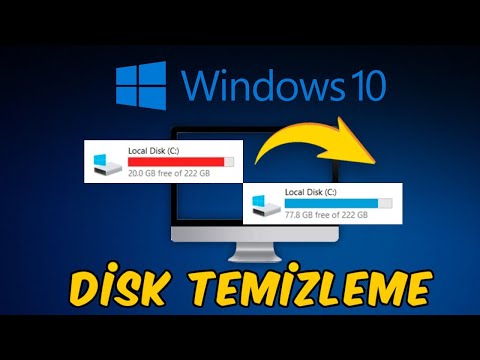 WİNDOWS 10 DİSK TEMİZLEME | BİLGİSAYARDA YER AÇMA  [+50 GB BOŞ ALAN OLUŞTUR! ]