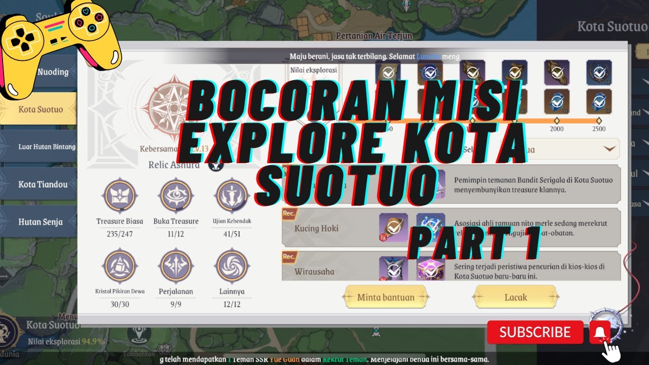 MISI EXPLORE KOTA SOUTUO PART 1 -SOUL LAND : NEW WORLD