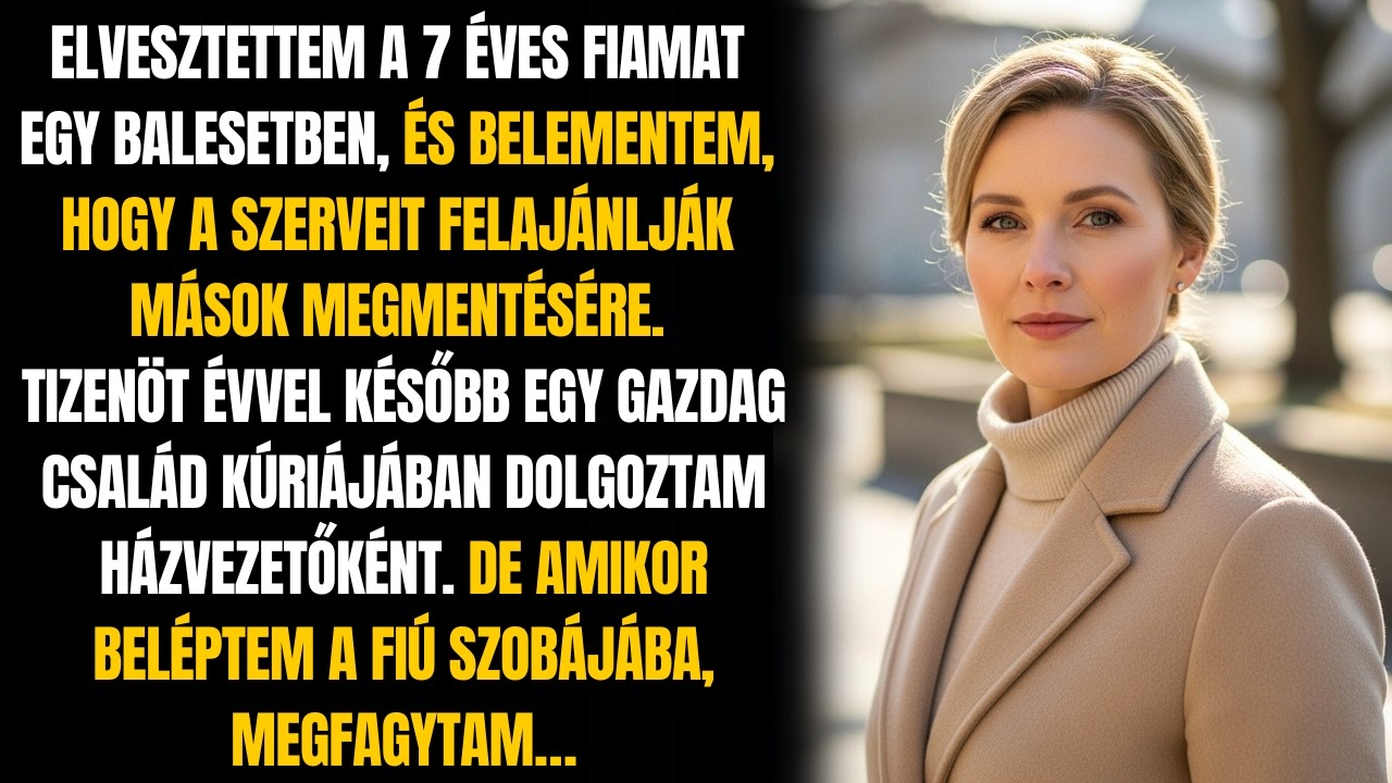 ODAADTAM A FIAM SZÍVÉT A HALÁLA UTÁN, ÉS 15 ÉVVEL KÉSŐBB TALÁLKOZTAM EGY FIÚVAL, AKINEK UGYANAZ...