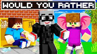 WOULD YOU RATHER ΑΛΛΑ ΓΙΝΕΤΑΙ ΣΤΟ MINECRAFT (ΑΣΤΕΙΟ EDITION)