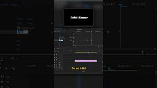 Create Smooth Text Animation in Premiere Pro | Transform Effect(No Plugins) #premierepro