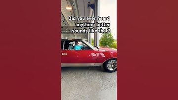 Best sound car ever AMC Javelin crazy 401ci V8 #car #muscle #american #restoration #carshow