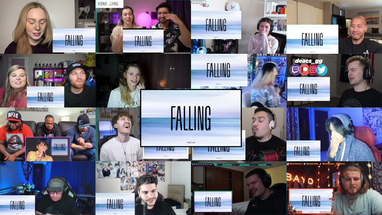 Falling (Original Song Harry Styles) Cover by JK of BTS | Reaction Mashup