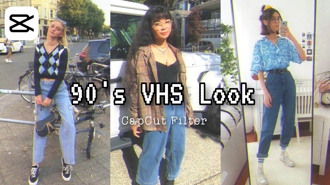 How to edit VHS 90's vibe filter in capcut | capcut filter editing ...