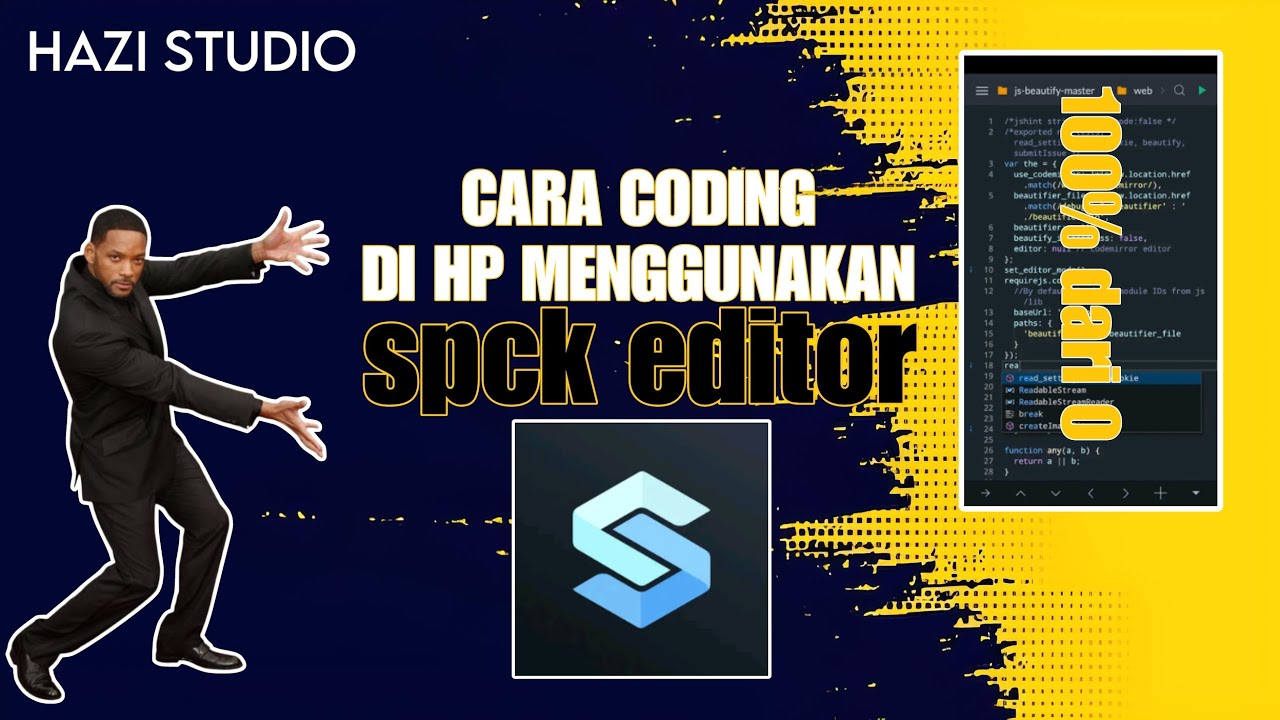 Coding Dari Hp Android??? semua pasti bisa 100% dari 0... - YouTube