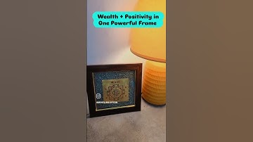 Pyrite frame | Benefits of Pyrite | Shri  Yantra | Crystal
