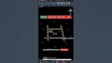 NSCD Nội suy cao độ | Rải điểm cao độ trong AutoCAD | Lập lưới tam giác  | AutoLISP Reviewer