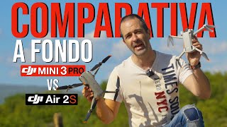 DJI MINI 3 PRO vs DJI AIR 2S - La COMPARATIVA A FONDO | ¿Cuál Elegir?