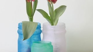 Create Pretty Beach Glass Jars - DIY Home - Guidecentral