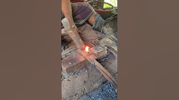 Old Tools Melted Into a New Peraak Complete Forging Tutorial# youtube short video