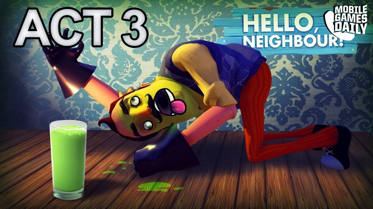 hello neighbor act 3 basement