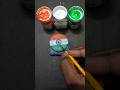 Indian Flag Sponge Art 🇮🇳 Amazing Craft Idea #shorts #trending #independenceday