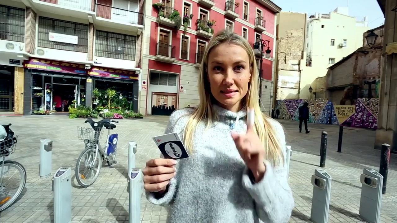 Как взять велосипед в прокат в Валенсии. Велопрокат в Испании - YouTube