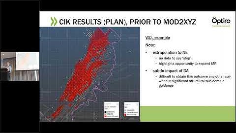 Applying Categorical Kriging & Dynamic Anisotropy to a Tungsten Deposit | Paul Blackney, Optiro