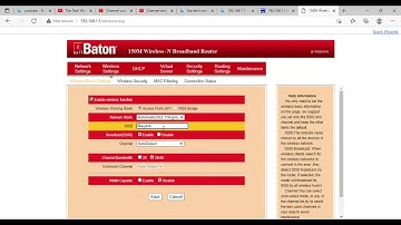 How to Change WIFI name In I Ball Baton 150m Router