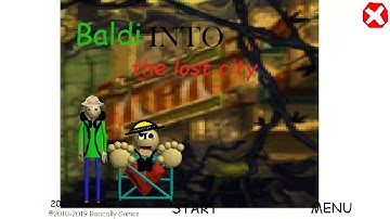 Baldi Into The Lost City