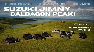 Suzuki Jimny at Daldagon Peak, Siruma, Camsur | JB74ORCE 4th Year Anniversary Part 2 | 4x4 | Epic |