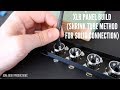 XLR panel build ( How to secure the connection with shrink tube)