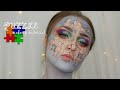 I TURNED MYSELF INTO A PUZZLE?! makeup tutorial