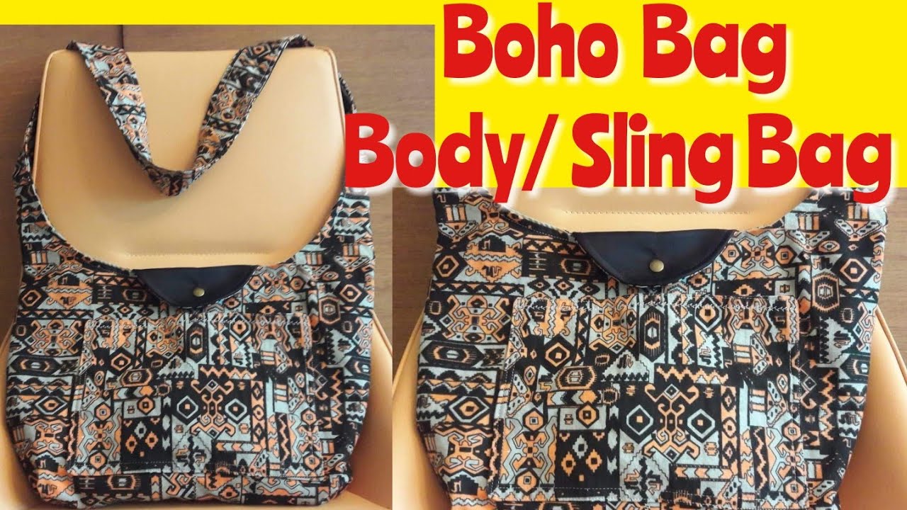 Boho Sling Bag Tutorial  The Destashification Project