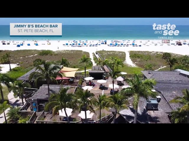 Jimmy B's Beach Bar in St. Pete | Taste and See Tampa Bay