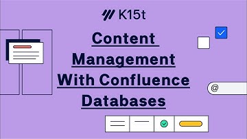 Content Management with Confluence Databases