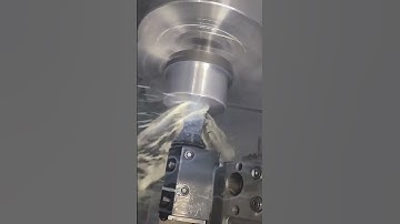 CNC lathe machining workpiece