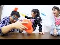 ●普段遊び●叩いてかぶってジャンケンポン!まーちゃん【4歳】おーちゃん【2歳】