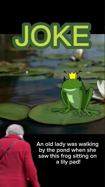 JOKE - Can the Frog Prince get kissed? #joke