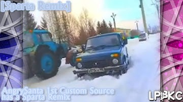 [Sparta Remix] AngrySanta 1st Custom Source has a Sparta Remix