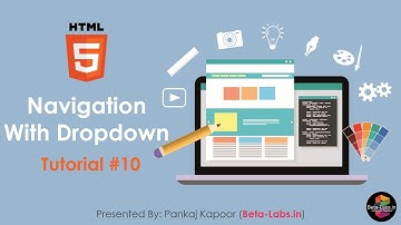 #10 Navigation Bar with Dropdown Menu