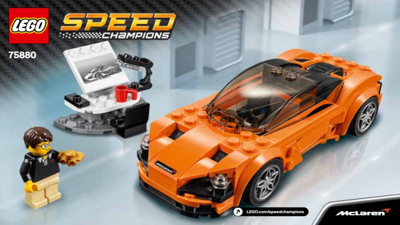 LEGO 75880 Instructions | Speed Champions | McLaren 720S | McLaren