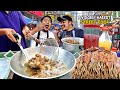 Filipino Street Food | SEBO CHICHARON in Divisoria Market, Binondo Manila (HD)