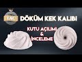 Taç Döküm Granit Kek Kalıbı | KUTU AÇILIMI - İNCELEME