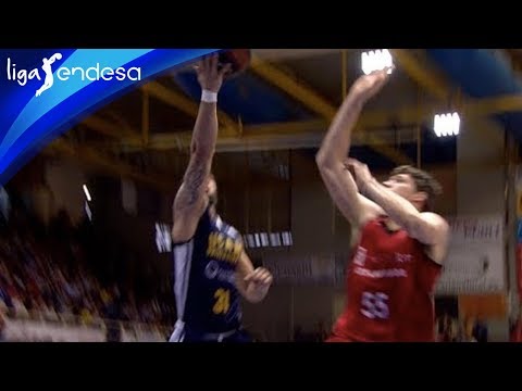 Kravtsov intimida con un GORRAZO y Rowland finaliza I Liga Endesa