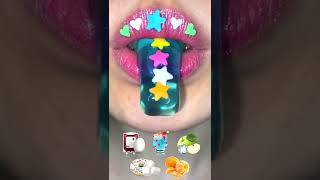 ASMR COCKTAIL PUDDING 칵테일 푸딩 먹방 #shorts #mukbang #eating #asmr #jelly #viral #tiktok screenshot 5