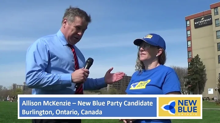 CNNNN interview of New Blue Party candidate Alliso...