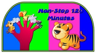 Tiger Finger Family & More Animal cartoons Finger Family 5 Collection Nursery Rhymes