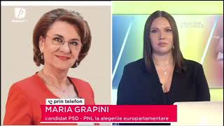 Europarlamentarul Maria Grapini își prezintă primele trei priorități pentru următorul mandat în PE