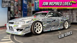 JDM Themed Silvia Drift Car Livery reveal!