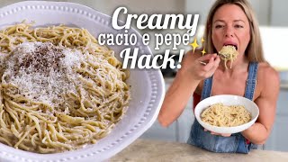 Hack For Creamy Cacio e Pepe | Cook + Eat with Me!