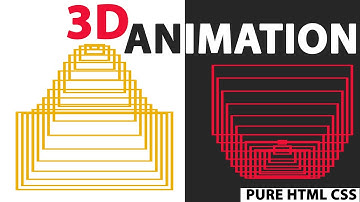 Create 3D square wave animation by Html Css - HTML CSS||Parvat Computer Technology