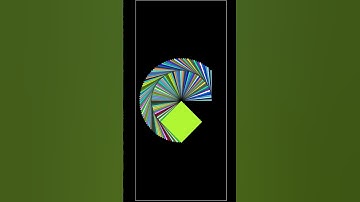 I Created Vortex of Filled Squares In Python 🤯 #viral #trending #ytshorts #youtubeshorts #shorts