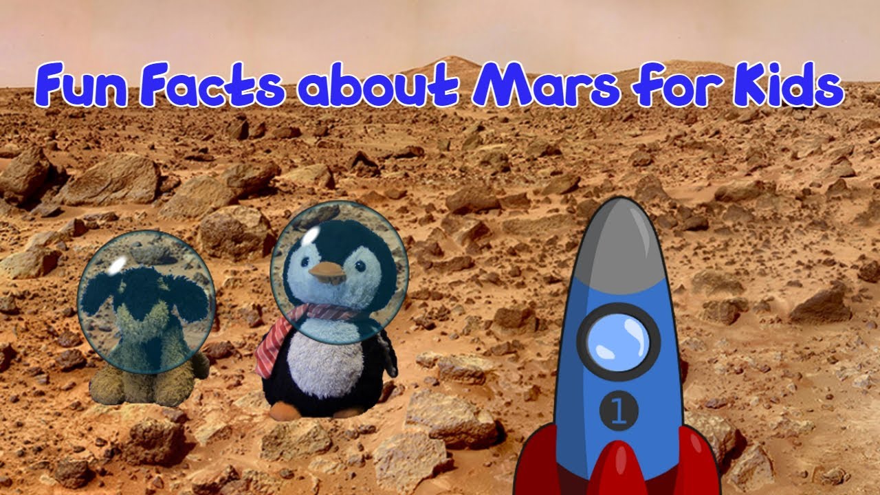 5 Fun Facts about Mars for Kids!! | Mars for Kids | Planet Facts for Kids